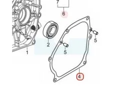 Joint De Carter Pour Moteur Loncin / Rato (0001060053)