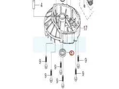 Joint Spi De Vilebrequin Pour Moteur Loncin / Rato (0341000010)
