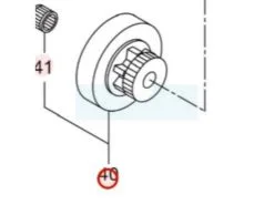 Pignon Pour Tronçonneuse Maruyama (279858)