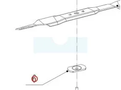 Rondelle De Lame Pour Tondeuse Weibang (451040701004)