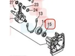 Joint Spi Coté Lanceur Pour Moteur Zenoah (481021210)